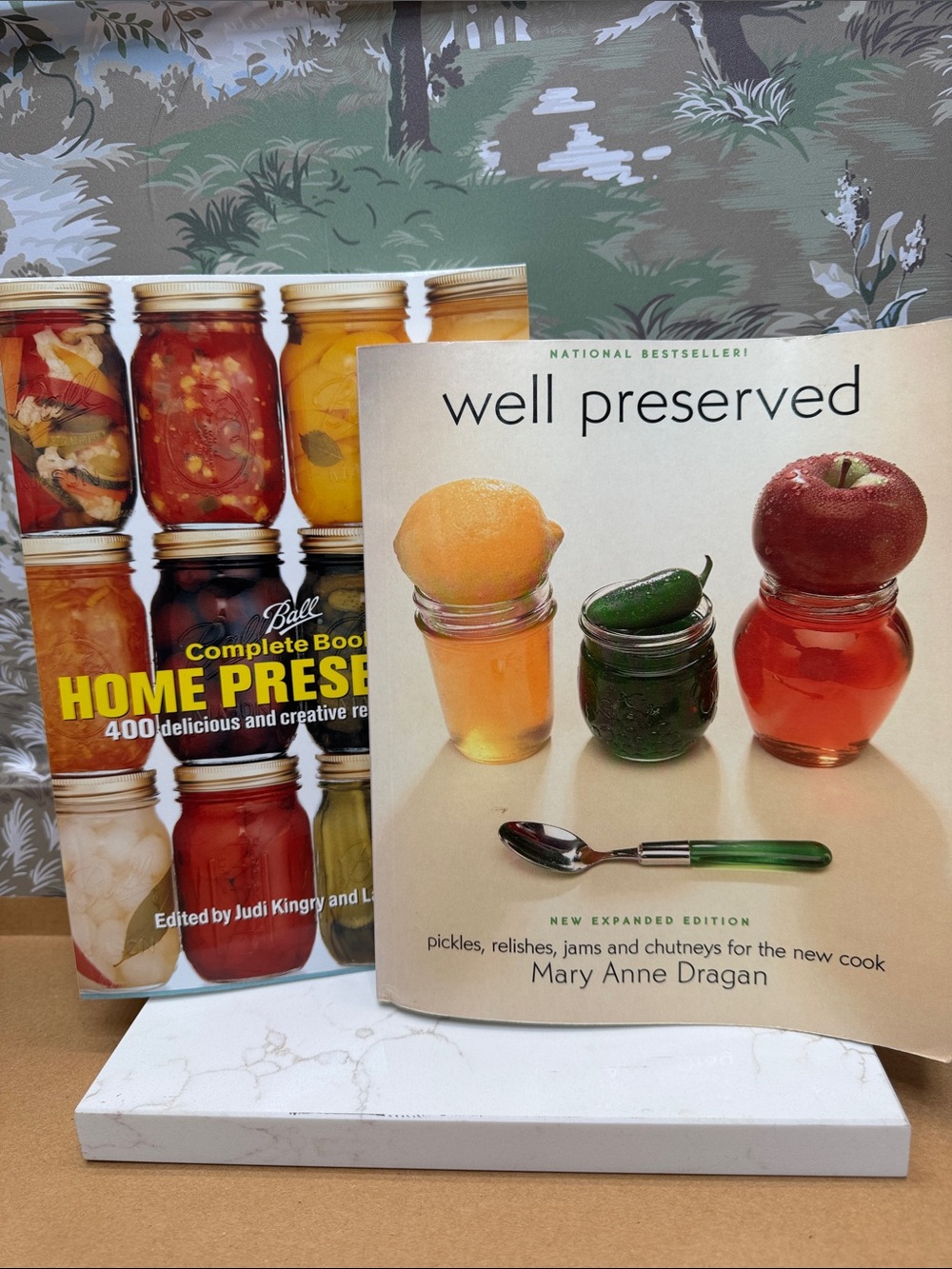 Well Preserved Cookbook by Mary Anne Dragan & Ball Complete Book Home Preserving